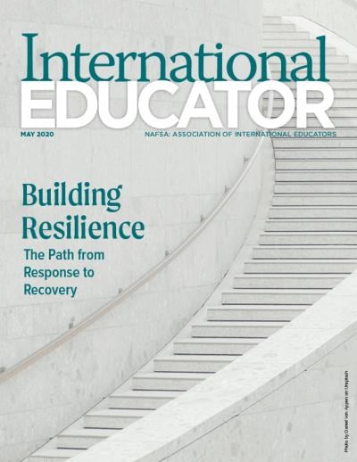 May 2020 cover of IE magazine