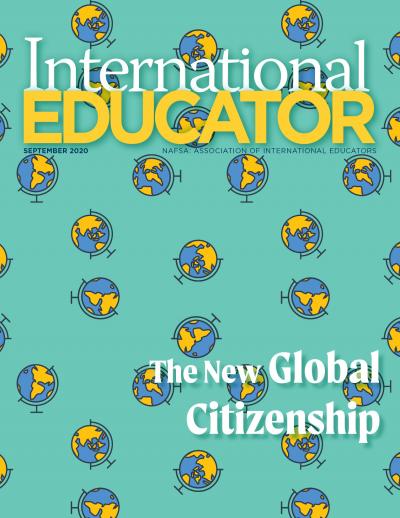 Cover of the September 2020 issue of International Educator magazine