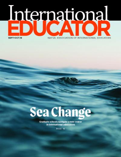 Cover image of the September October 2019 issue of IE.