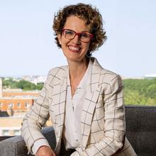 Annelise Riles, executive director of the Buffett Institute for Global Affairs and associate provost for global affairs