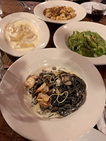 Dishes at Maccheroni Republic