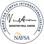 Logo of Senator Paul Simon Award for Campus Internationalization