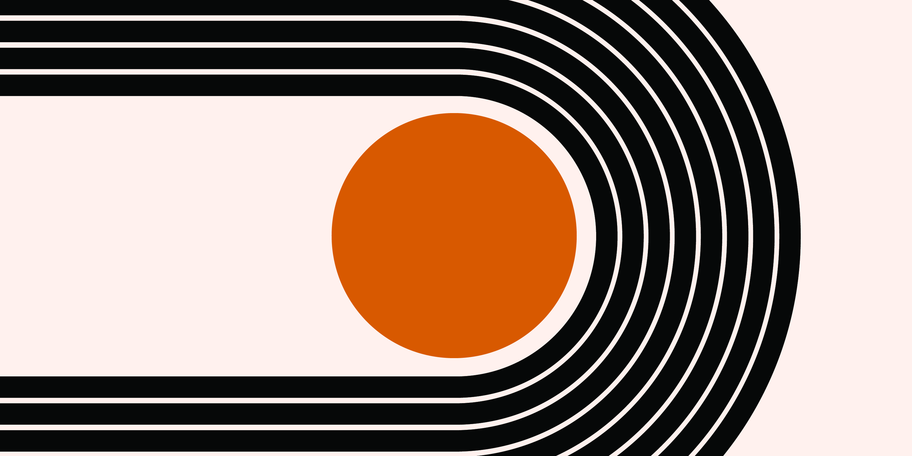 Abstract art with lines and circles