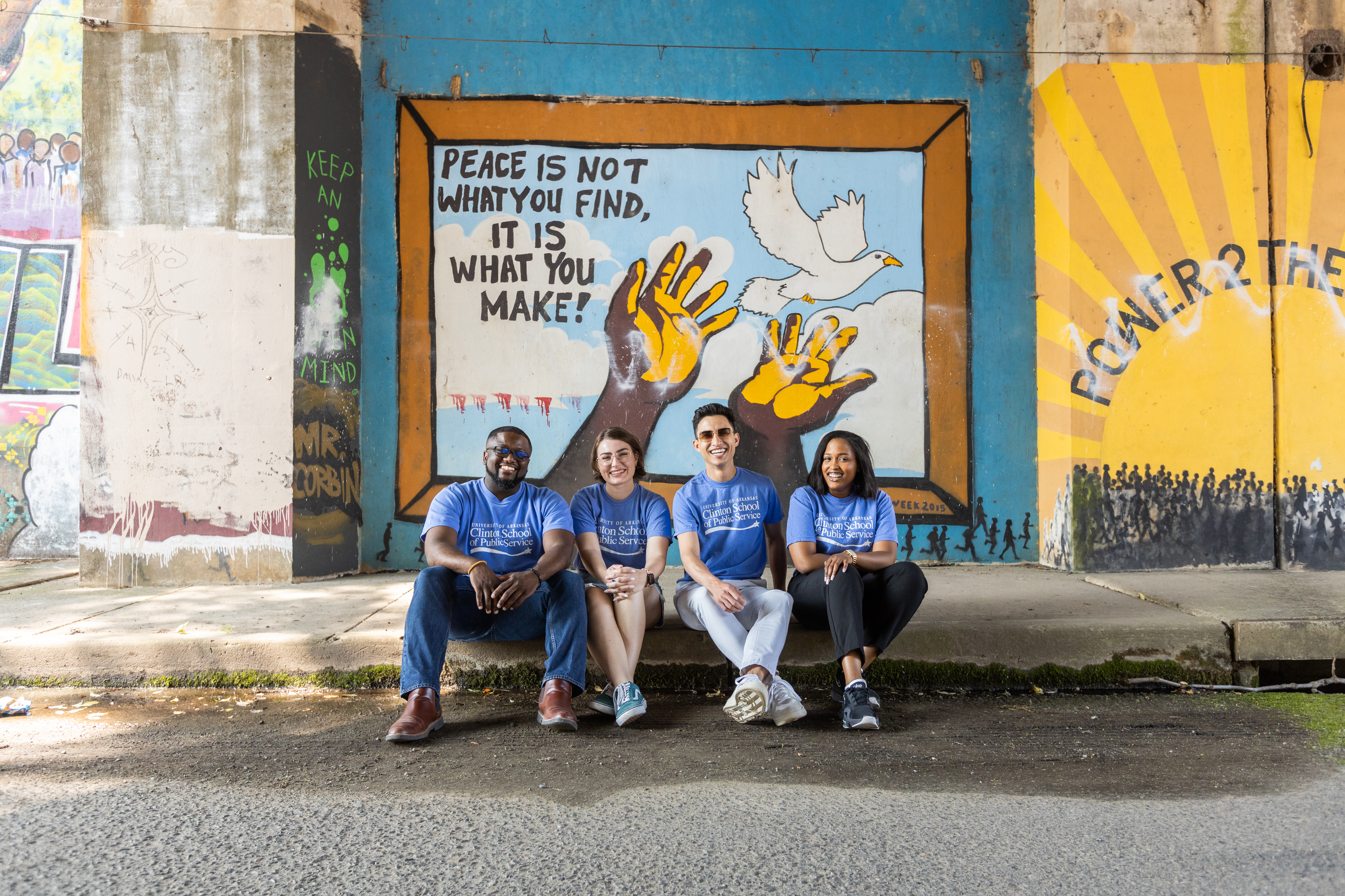 Clinton School Students