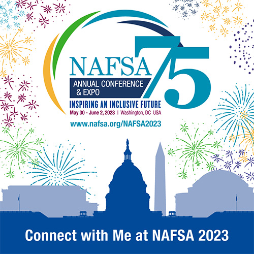 NAFSA 2023 Connect with Me small square