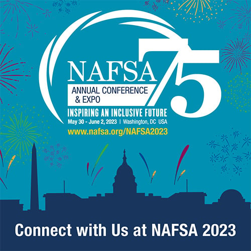 NAFSA 2023 Connect with US small square
