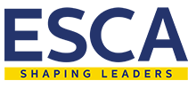 The logo reading ESCA: Shaping Leaders