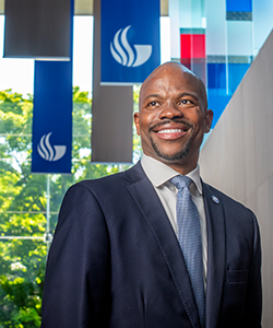 GSU President Brian Blake