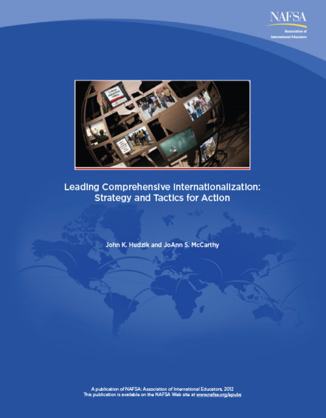 Leading Comprehensive Internationalization: Strategy/Tactics