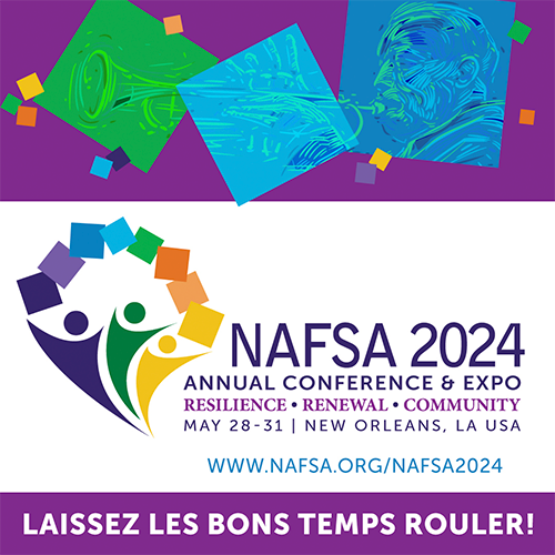 NAFSA 2024 Square Laissez Les Bons Temps Rouler