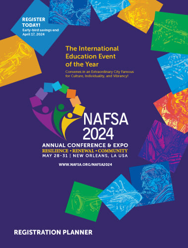NAFSA 2024 Registration Planner Cover 2