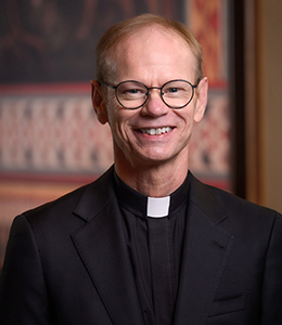 University of Notre Dame President Rev. Robert A. Dowd