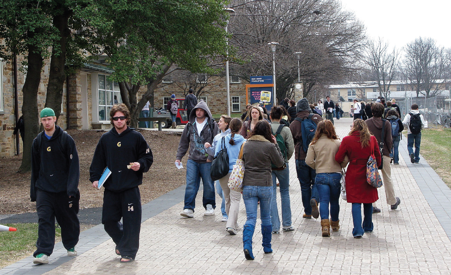 Goucher students