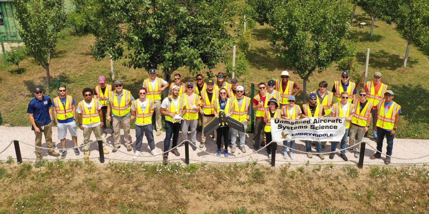 Embry-Riddle Aeronautical University students work with Global Heritage Without Borders