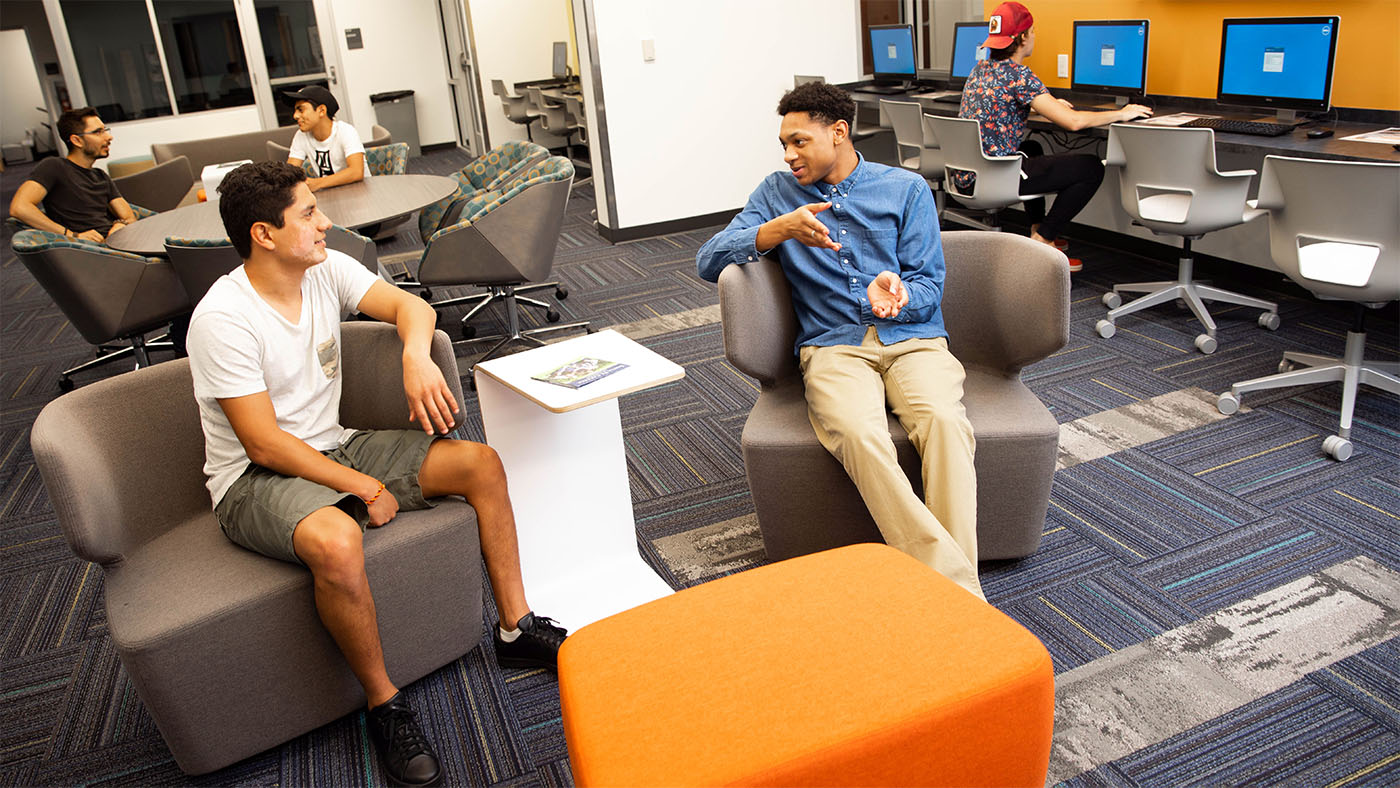 Students in Santa Fe’s new International Center