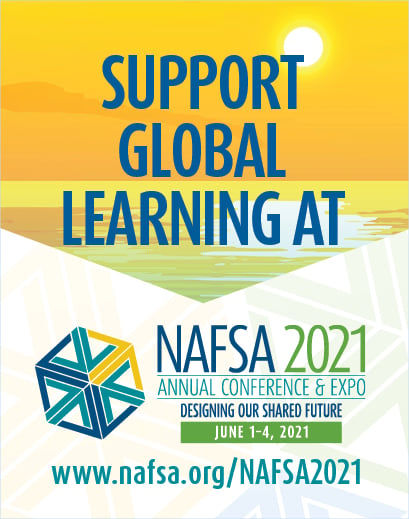 Support Global Learning at NAFSA 2021