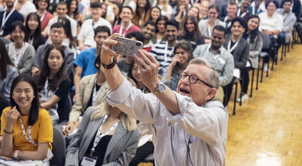 WVU president E. Gordon Gee