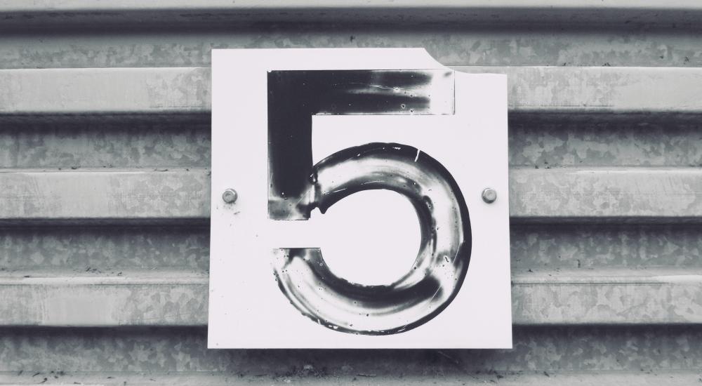 numeral 5