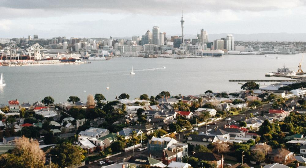 Skyline of Auckland, New Zealand