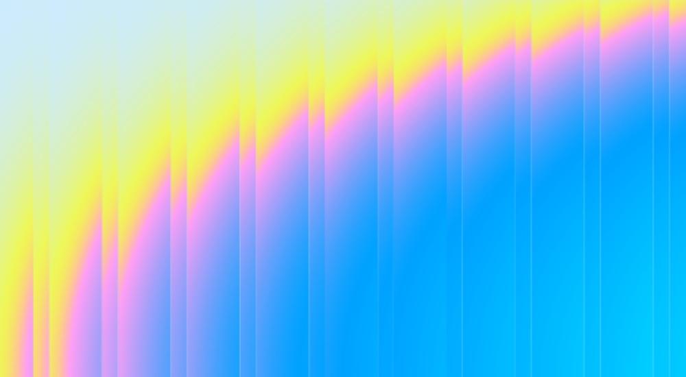abstract illustration with gradient