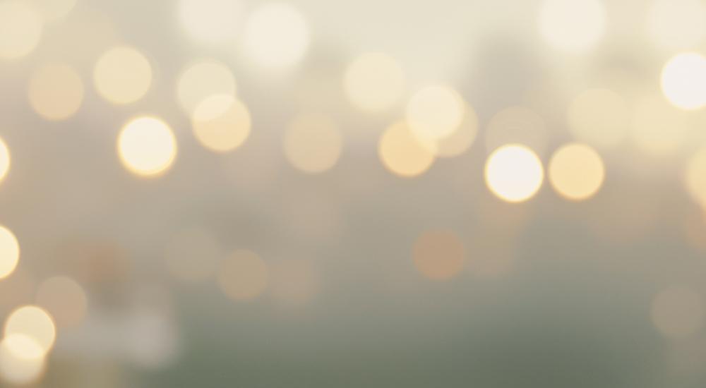 blurry lights on a darker background.