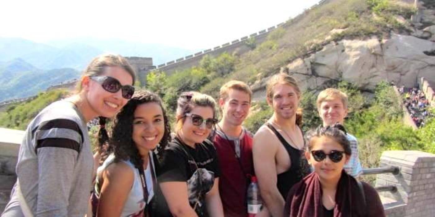 CLC Students at the Great Wall of China