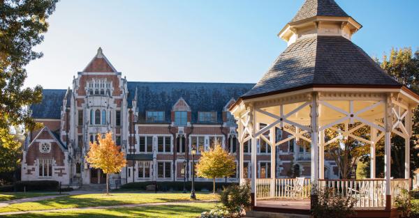 Agnes Scott College campus pavilion