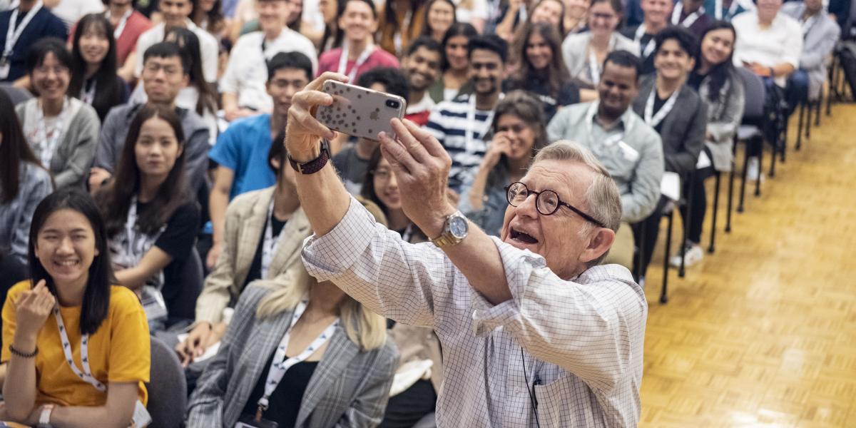 WVU president E. Gordon Gee