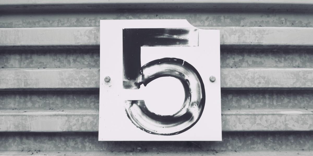 numeral 5