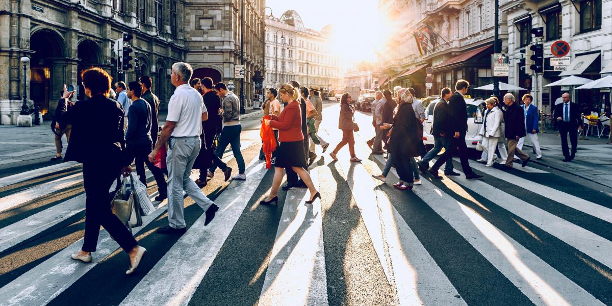 Vienna crosswalk