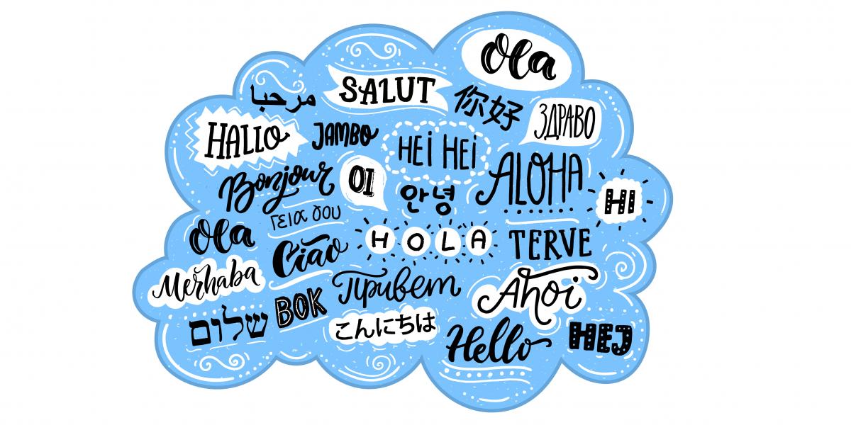 Hello in different languages