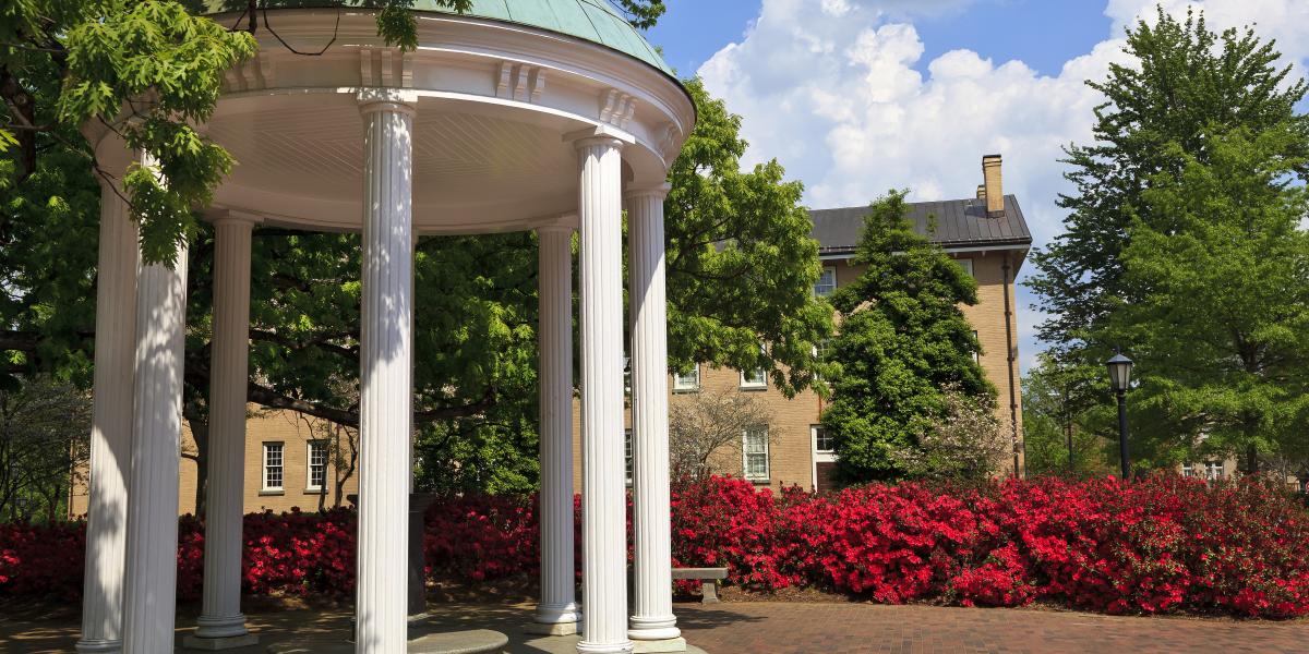 The campus of University of North Carolina at Chapel Hill