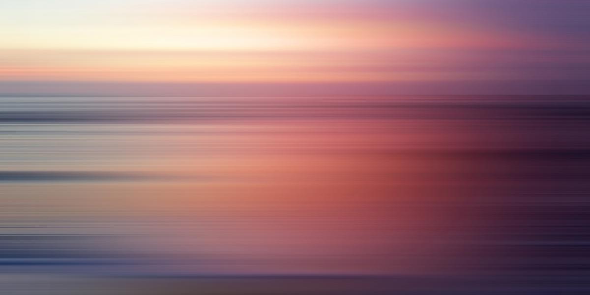 abstract sunset
