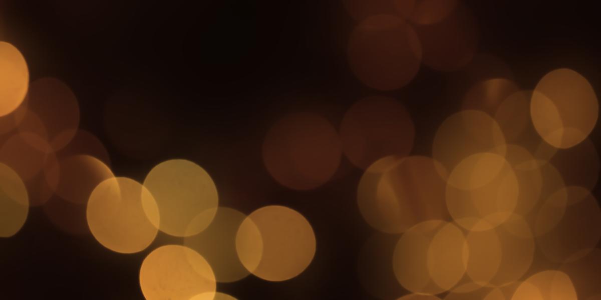 blurry lights on a black background