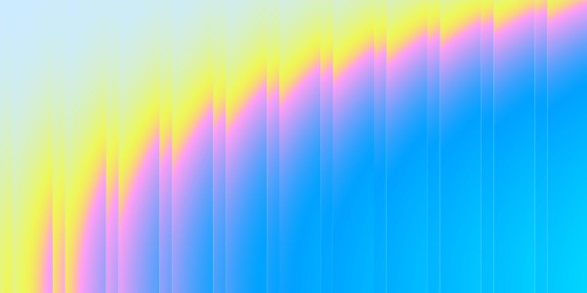 abstract illustration with gradient