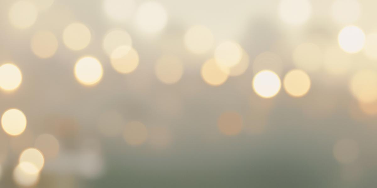 blurry lights on a darker background.