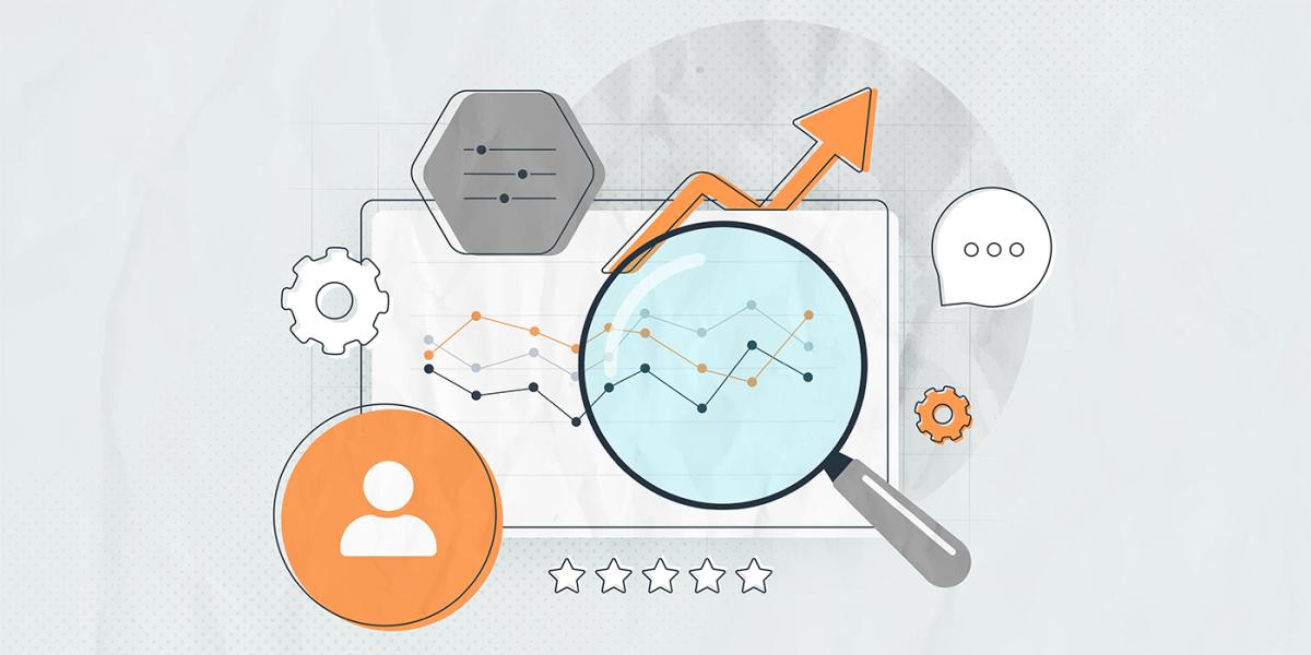 Illustration of charts and graphs