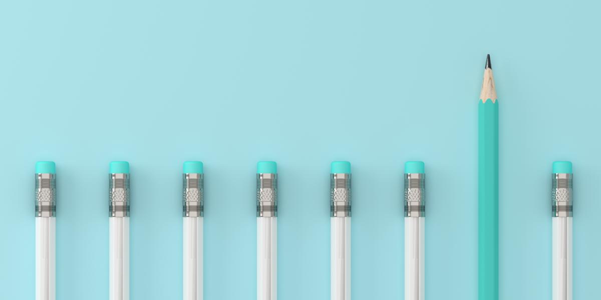 Pencils of different lengths
