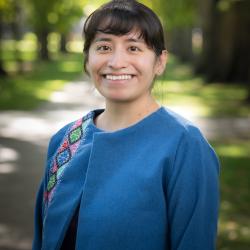 hazara leon against a green background of trees