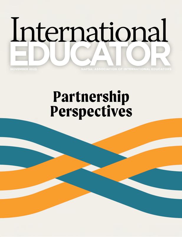 Cover for the November 2025 issue of IE magazine