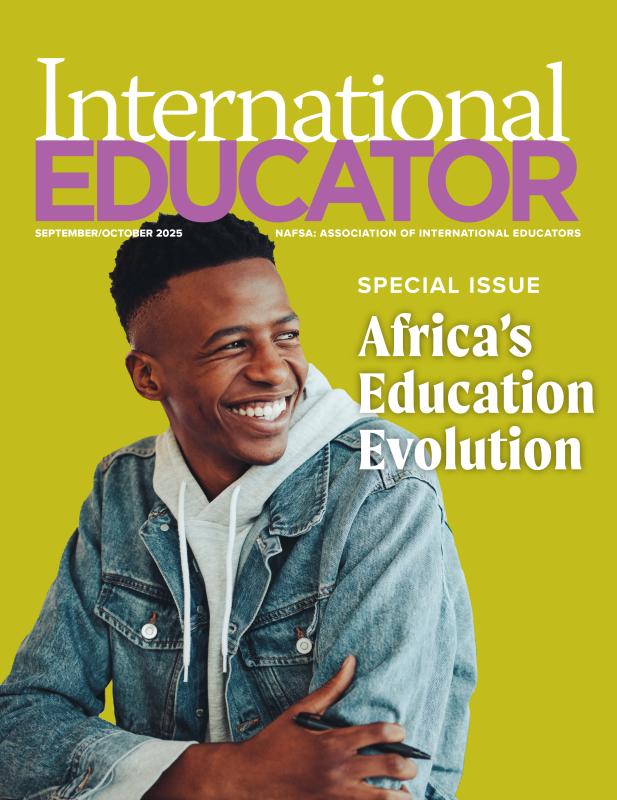 Cover for Sept/Oct 2025 issue of IE magazine
