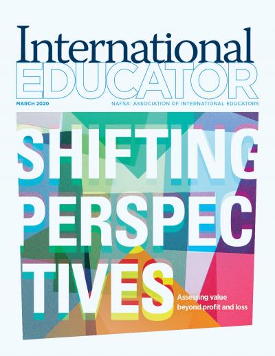 Cover of the March 2020 issue of International Educator