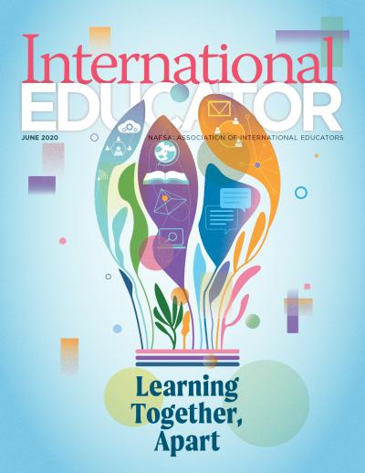 Cover for the June 2020 issue of International Educator
