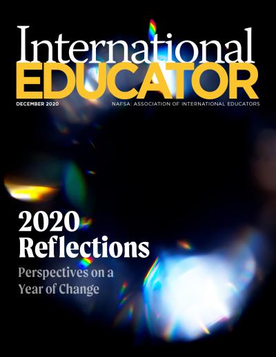 Cover for the December 2020 issue of IE magazine