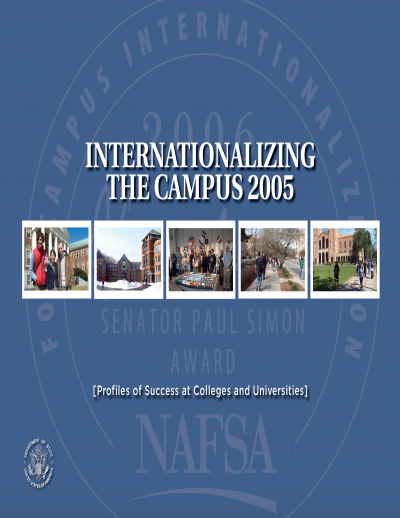 2005 Internationalizing the Campus Cover