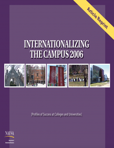 2006 Internationalizing the Campus Cover
