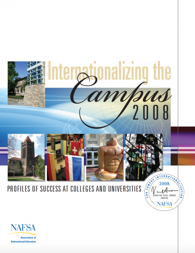 2008 Internationalizing the Campus Cover
