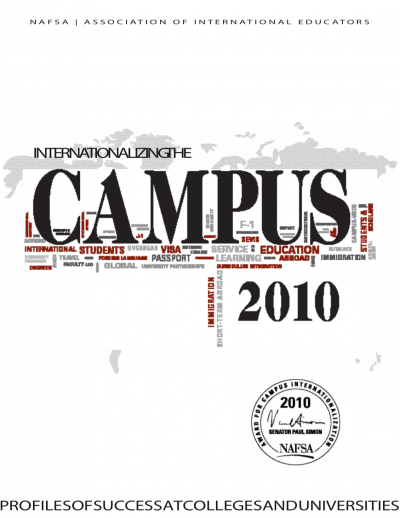 2010 Internationalizing the Campus Cover