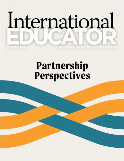 Cover for the November 2025 issue of IE magazine