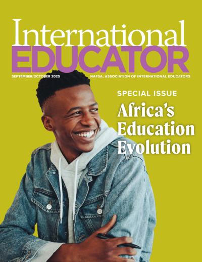 Cover for Sept/Oct 2025 issue of IE magazine